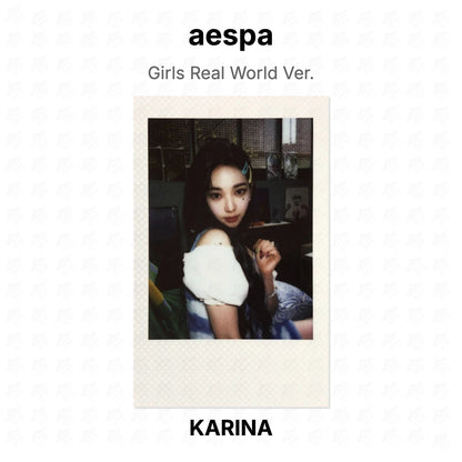 aespa Girls Real World Ver. Official Photocard