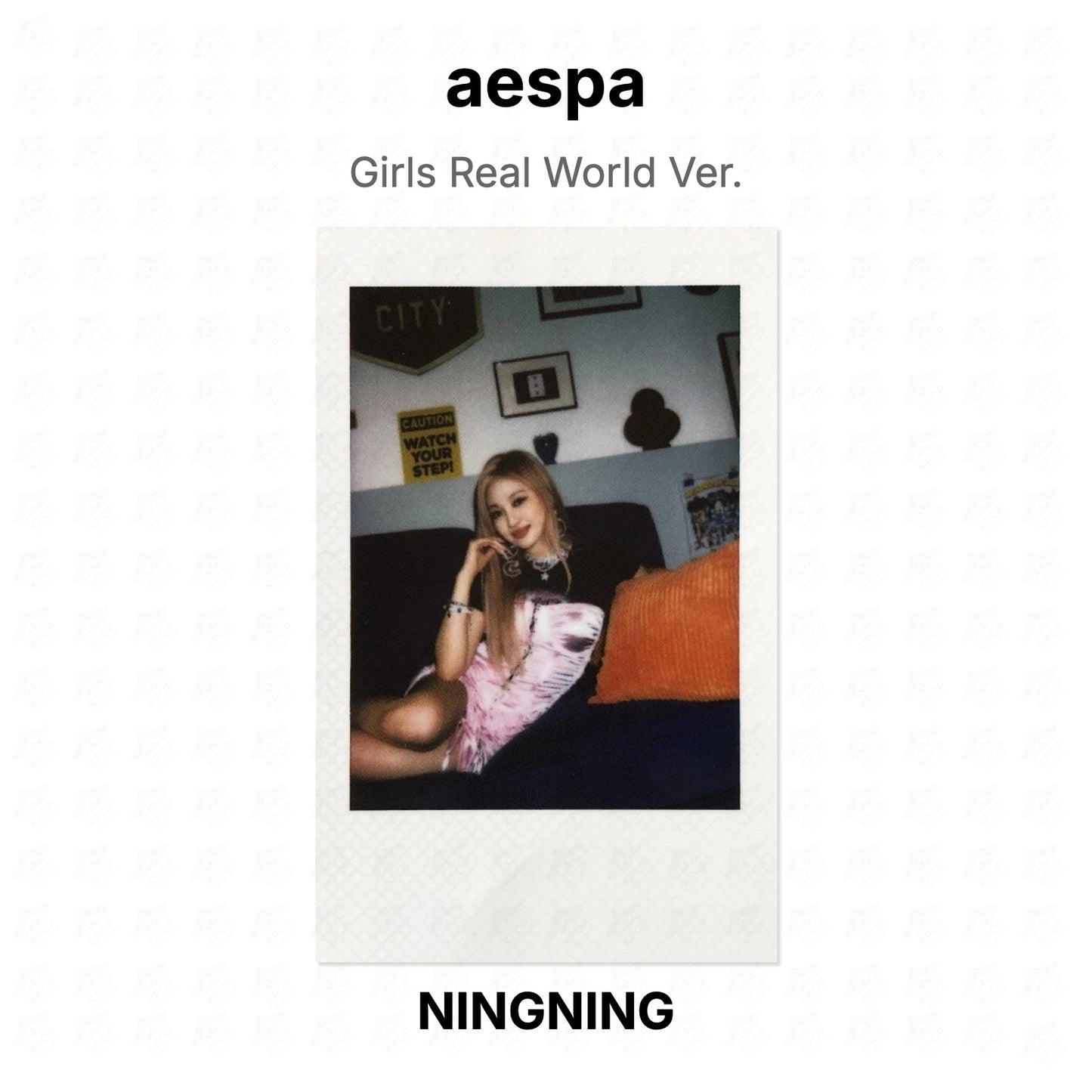 aespa Girls Real World Ver. Official Photocard