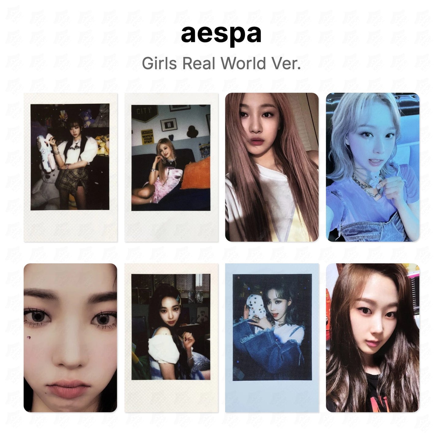 aespa Girls Real World Ver. Official Photocard