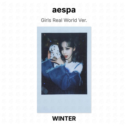 aespa Girls Real World Ver. Official Photocard