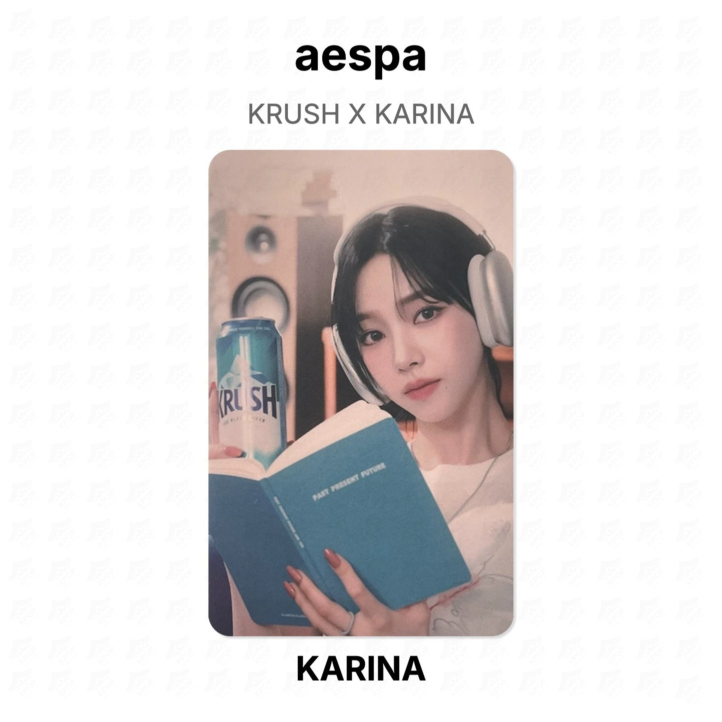 aespa KRUSH X KARINA Official Photocard