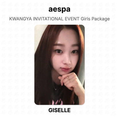 aespa KWANGYA INVITATIONAL EVENT Girls Package Official Photocard