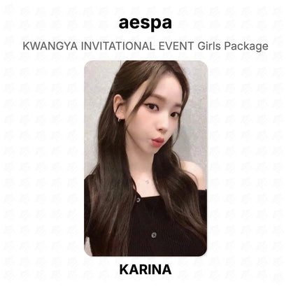 aespa KWANGYA INVITATIONAL EVENT Girls Package Official Photocard