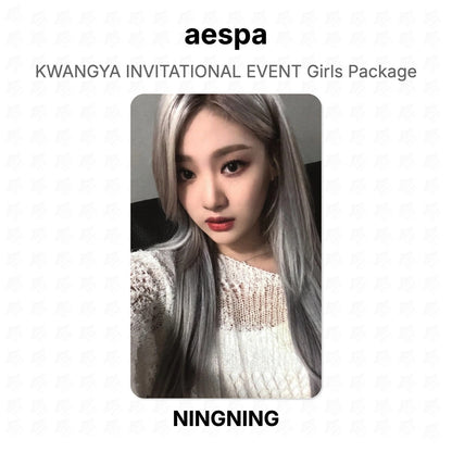 aespa KWANGYA INVITATIONAL EVENT Girls Package Official Photocard
