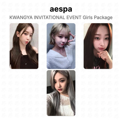 aespa KWANGYA INVITATIONAL EVENT Girls Package Official Photocard