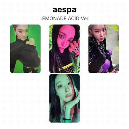 aespa LEMONADE ACID Ver. Official Photocard