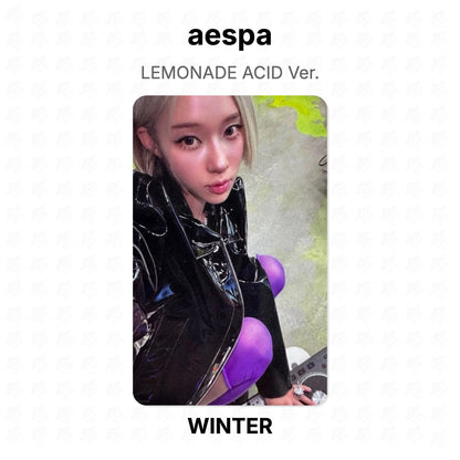 aespa LEMONADE ACID Ver. Official Photocard