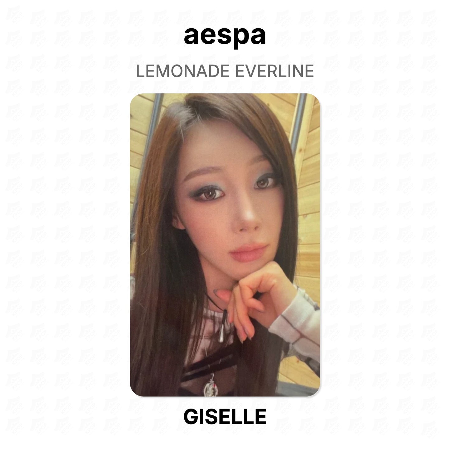 aespa LEMONADE EVERLINE Official Photocard