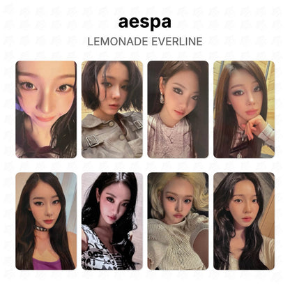 aespa LEMONADE EVERLINE Official Photocard