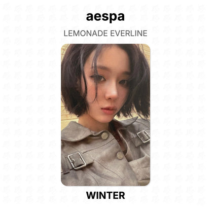 aespa LEMONADE EVERLINE Official Photocard