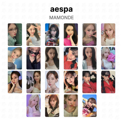aespa MAMONDE Official Photocard