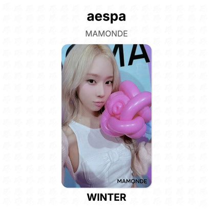 aespa MAMONDE Official Photocard