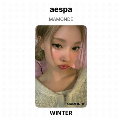 aespa MAMONDE Official Photocard