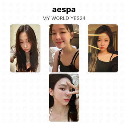 aespa MY WORLD YES24 Official Photocard