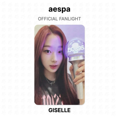aespa OFFICIAL FANLIGHT Official Photocard