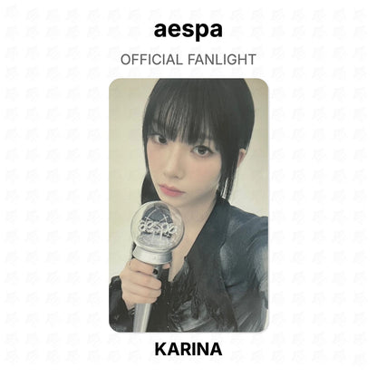 aespa OFFICIAL FANLIGHT Official Photocard