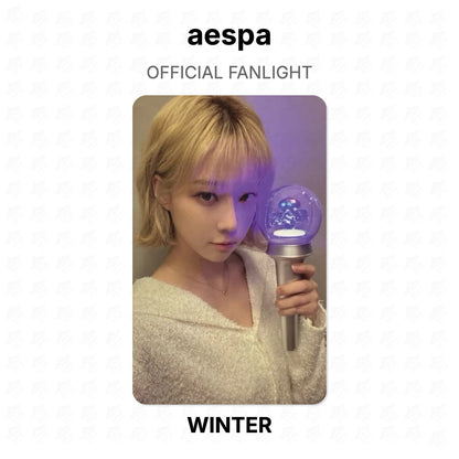 aespa OFFICIAL FANLIGHT Official Photocard