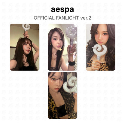 aespa OFFICIAL FANLIGHT ver.2 Official Photocard