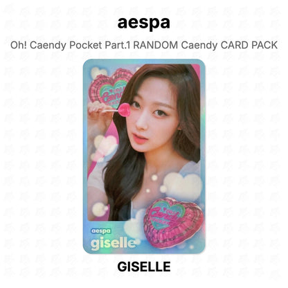 aespa Oh! Caendy Pocket Part.1 RANDOM Caendy CARD PACK Official Photocard