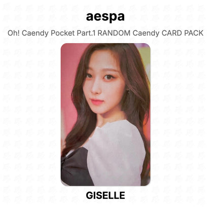 aespa Oh! Caendy Pocket Part.1 RANDOM Caendy CARD PACK Official Photocard