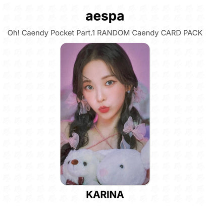 aespa Oh! Caendy Pocket Part.1 RANDOM Caendy CARD PACK Official Photocard