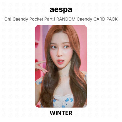 aespa Oh! Caendy Pocket Part.1 RANDOM Caendy CARD PACK Official Photocard