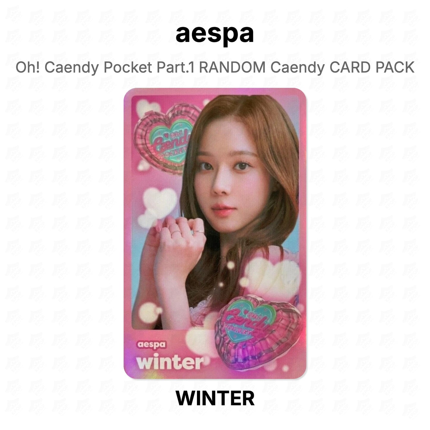 aespa Oh! Caendy Pocket Part.1 RANDOM Caendy CARD PACK Official Photocard