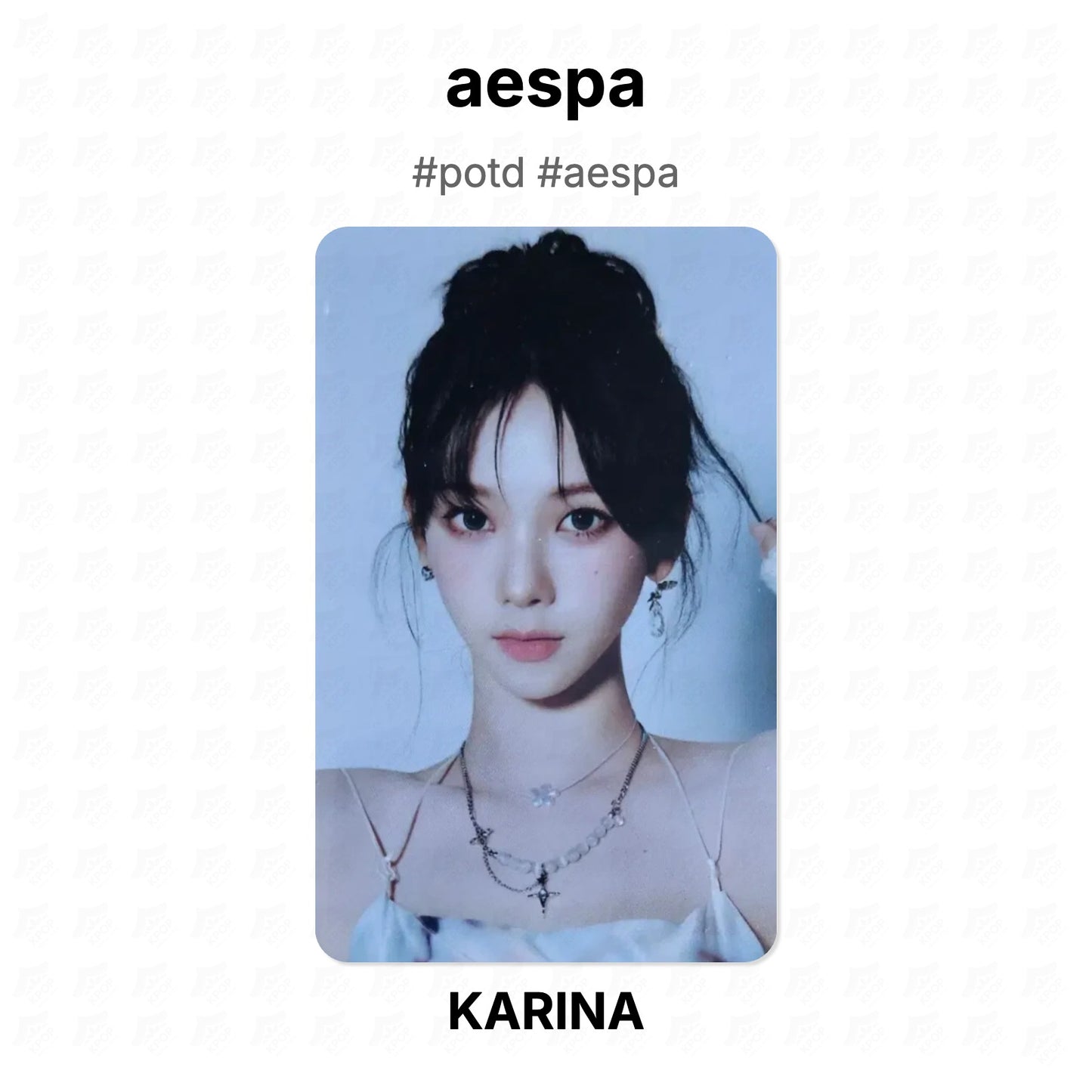 aespa #potd #aespa Official Photocard