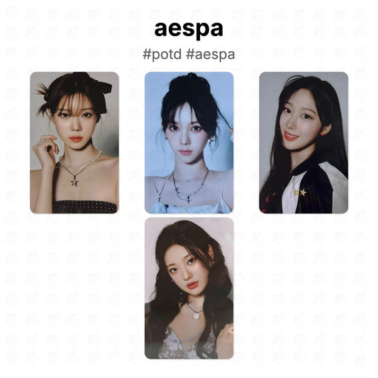 aespa #potd #aespa Official Photocard