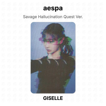 aespa Savage Hallucination Quest Ver. Official Photocard