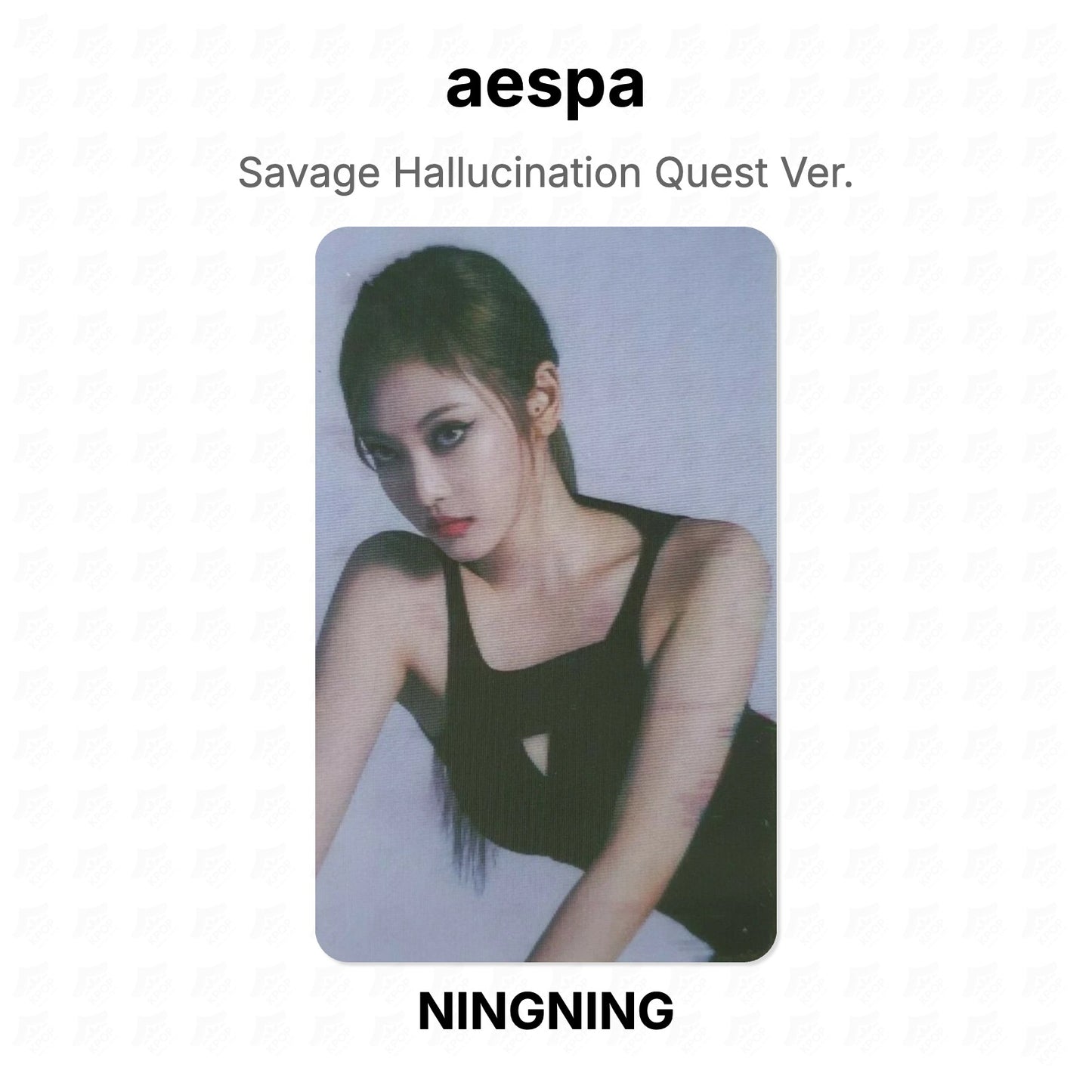 aespa Savage Hallucination Quest Ver. Official Photocard