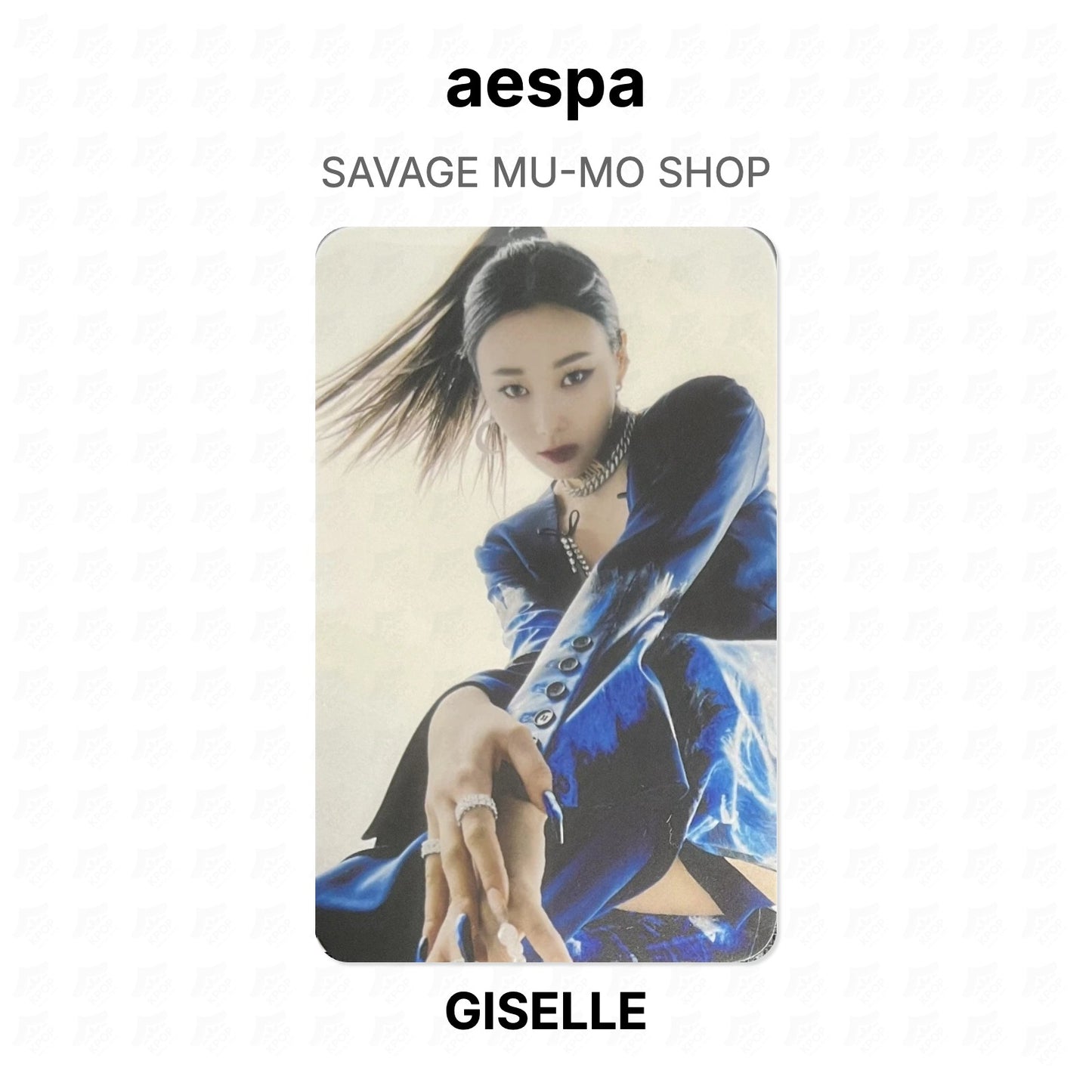 aespa SAVAGE MU-MO SHOP Official Photocard