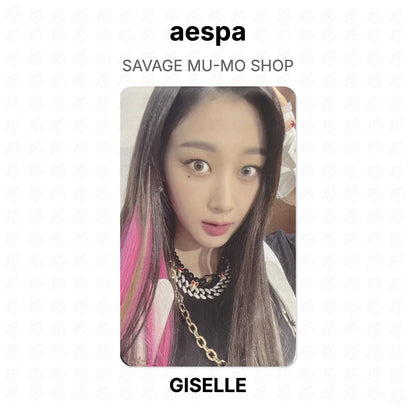 aespa SAVAGE MU-MO SHOP Official Photocard