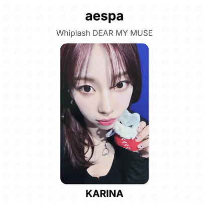 aespa Whiplash DEAR MY MUSE Official Photocard