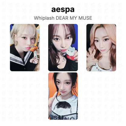 aespa Whiplash DEAR MY MUSE Official Photocard