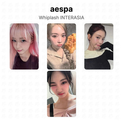 aespa Whiplash INTERASIA Official Photocard