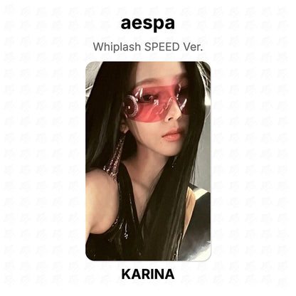 aespa Whiplash SPEED Ver. Official Photocard