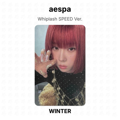 aespa Whiplash SPEED Ver. Official Photocard