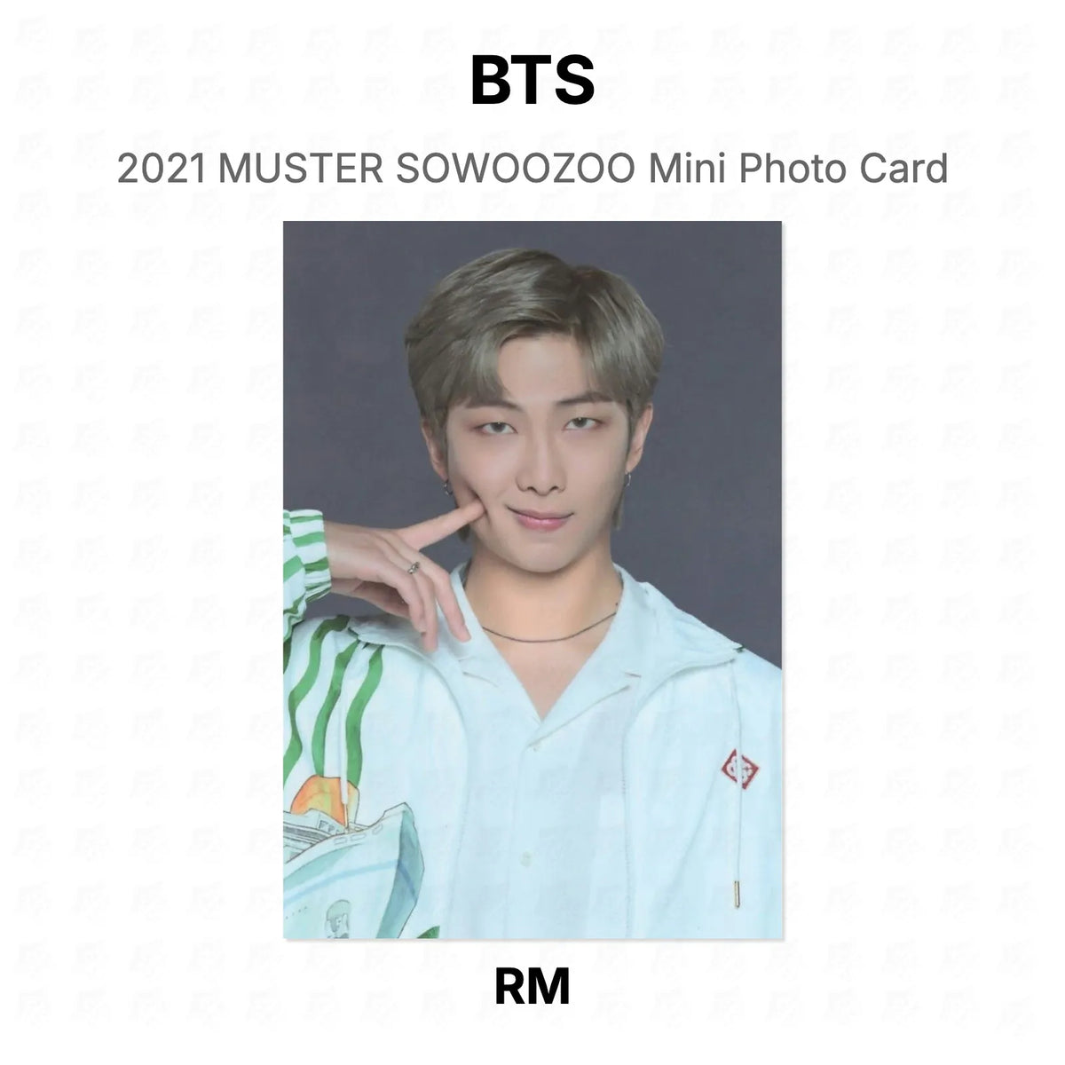 BTS 2021 MUSTER SOWOOZOO Mini Photo Card โฟโต้การ์ดของแท้