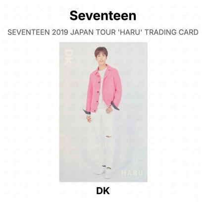 Seventeen 2019 JAPAN TOUR 'HARU' TRADING CARD Official Photocard