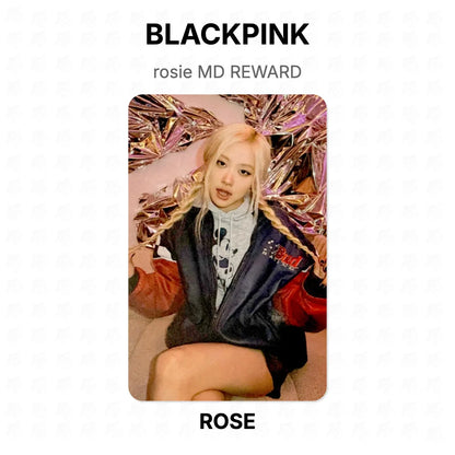 BLACKPINK rosie MD REWARD Official Photocard