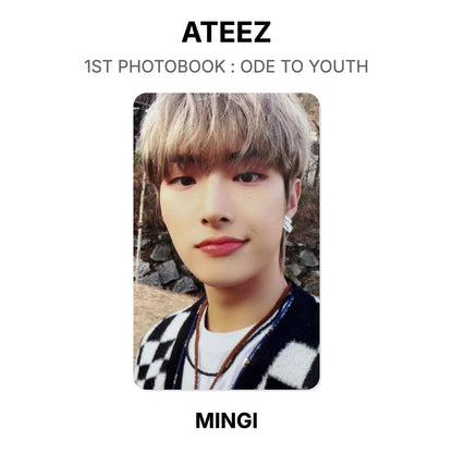 ATEEZ 1ST PHOTOBOOK : ODE TO YOUTH Official Photocard