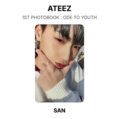ATEEZ 1ST PHOTOBOOK : ODE TO YOUTH Official Photocard