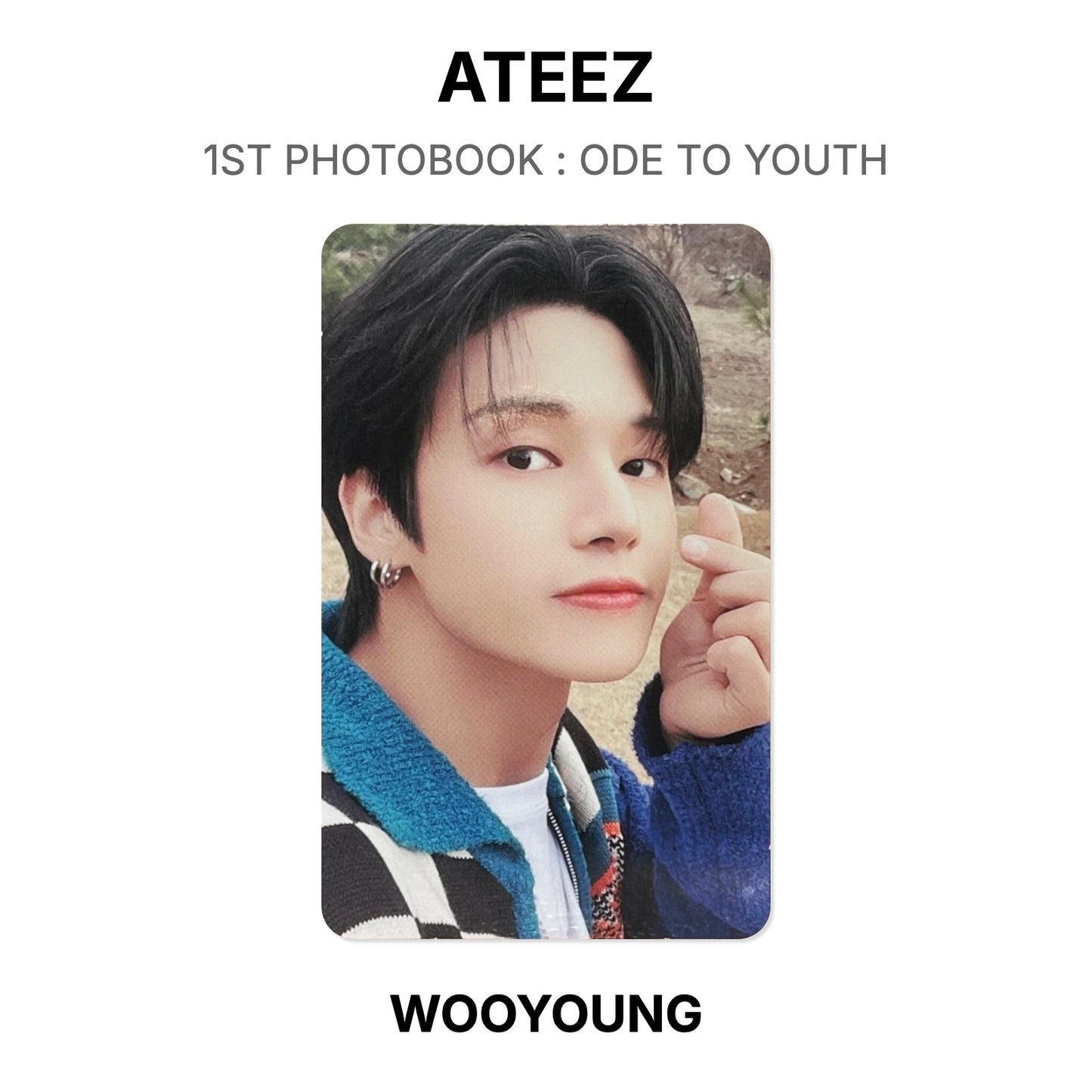 ATEEZ 1ST PHOTOBOOK : ODE TO YOUTH Official Photocard