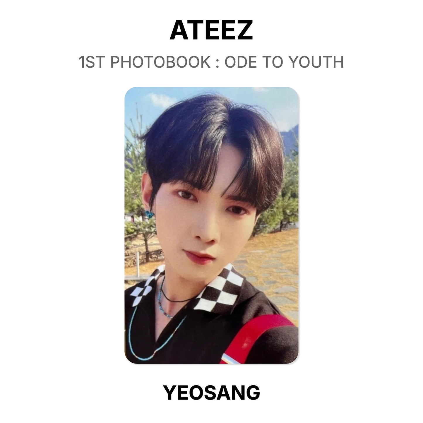 ATEEZ 1ST PHOTOBOOK : ODE TO YOUTH Official Photocard