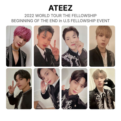 ATEEZ 2022 WORLD TOUR THE FELLOWSHIP : BEGINNING OF THE END in U.S FELLOWSHIP EVENT Official Photocard