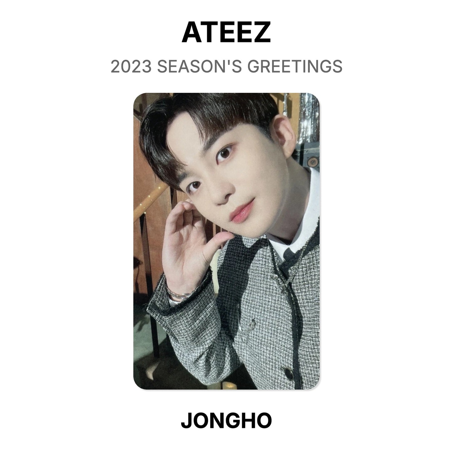 ATEEZ 2023 SEASON'S GREETINGS Official Photocard