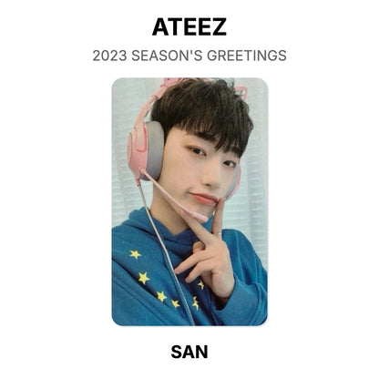 ATEEZ 2023 SEASON'S GREETINGS Official Photocard