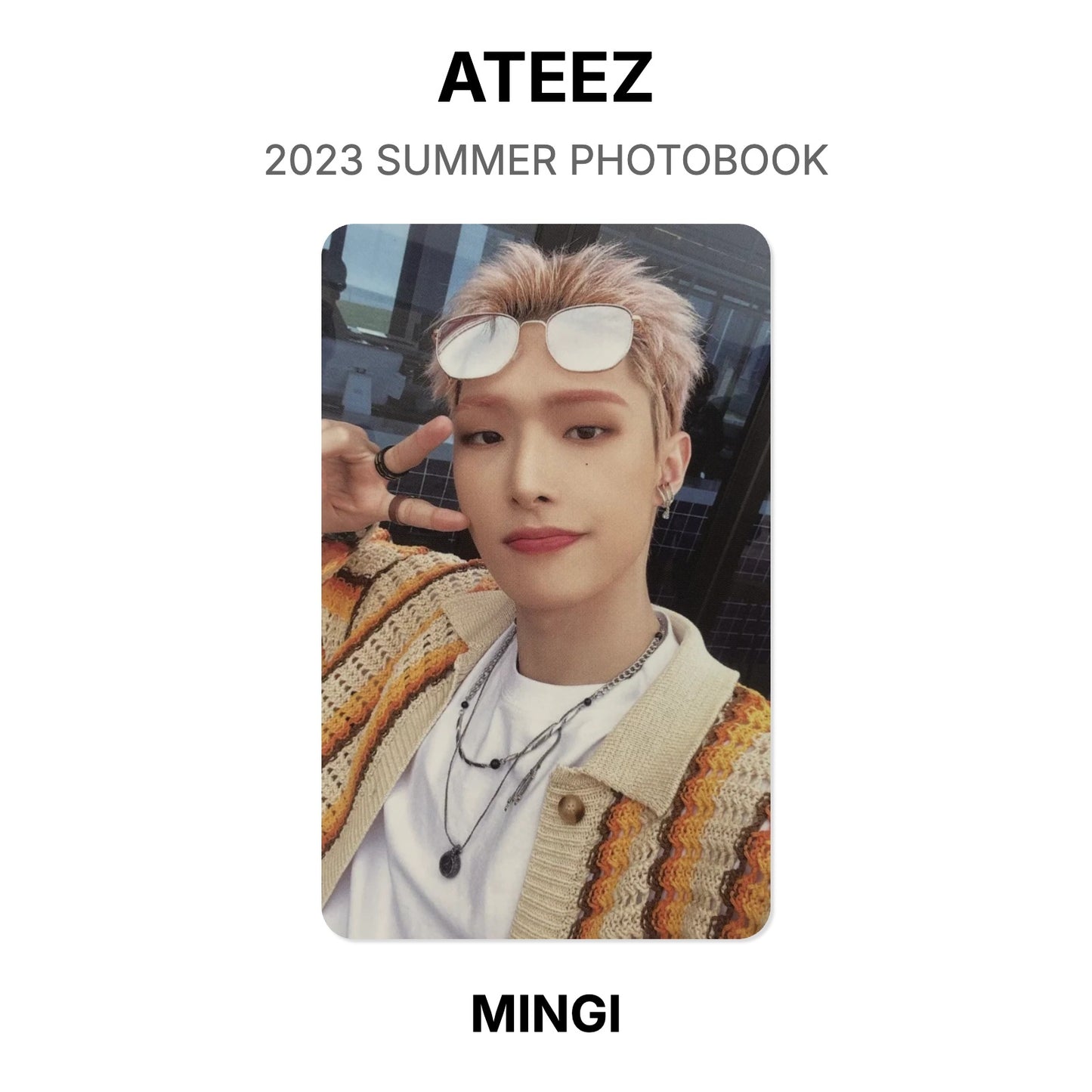 ATEEZ 2023 SUMMER PHOTOBOOK Official Photocard
