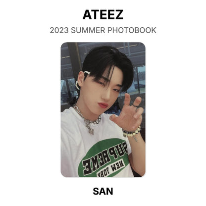 ATEEZ 2023 SUMMER PHOTOBOOK Official Photocard
